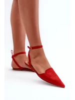 Šněrovací z se  červené model 21666749 - Boto