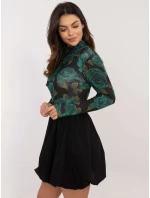 Šaty DHJ SK model 20590129 černé a zelené - FPrice