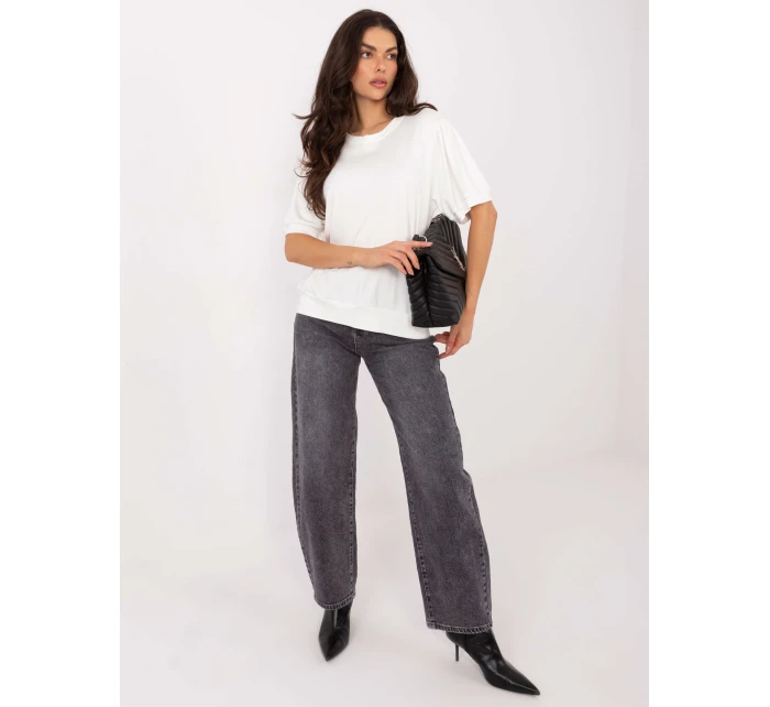 Bluzka MJ BZ model 21791145 ecru - FPrice Bluzka MJ BZ model 21791145 ecru - FPrice