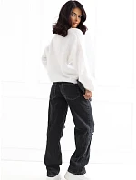 Sweter PM SW model 22334089 ecru - FPrice Sweter PM SW model 22334089 ecru - FPrice