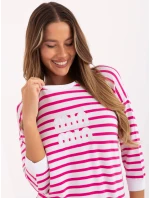 Bluzka RV BZ model 21319839 biało różowy - FPrice