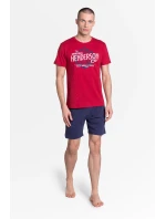 Pyžamo Lars 38869-33X Červená a tmavě modrá - Henderson