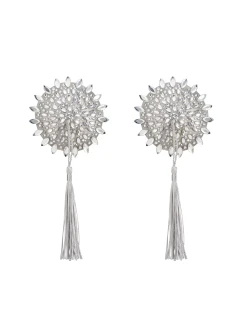 Sexy na bradavky stříbrné  model 21335098 - Obsessive