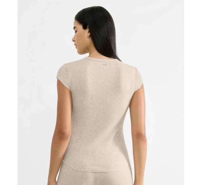 sloggi GO Ribbed T-Shirt - GRAY - SLOGGI GRAY - SLOGGI