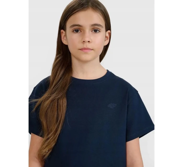 Dívčí hladké tričko 4F 4FJWMM00TTSHF2332-31S