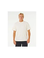 Pánské tričko RIP CURL Search Embroidery Tee, bílé