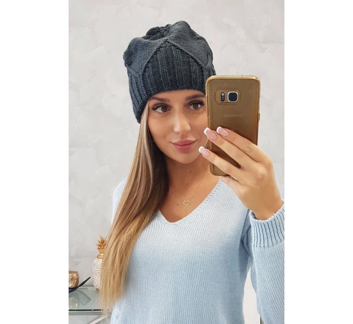 Dámská čepice Liliana K375 graphite