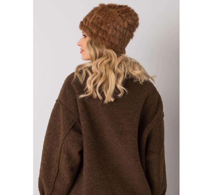 Dámská čepice AT CZ 16801 světle hnědá