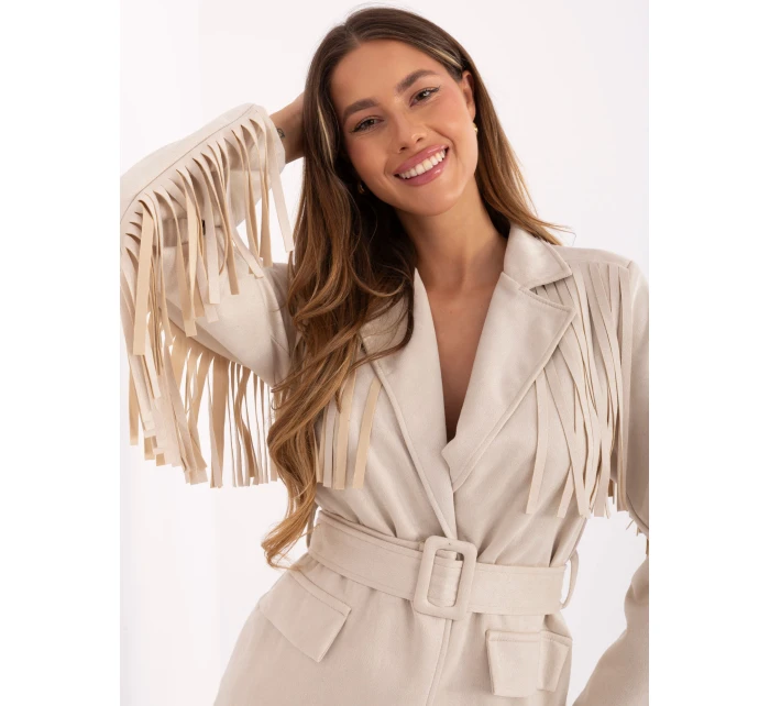 Płaszcz IT PL model 21488869 jasny beżowy - FPrice