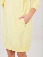 Sukienka RV SK model 22013870 jasny żółty - FPrice