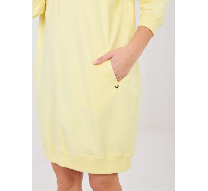 Sukienka RV SK model 22013870 jasny żółty - FPrice