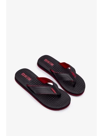 Pánské žabky Big Star – černé