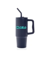 Personalizovaná termoska s barevným víčkem s obrysem 