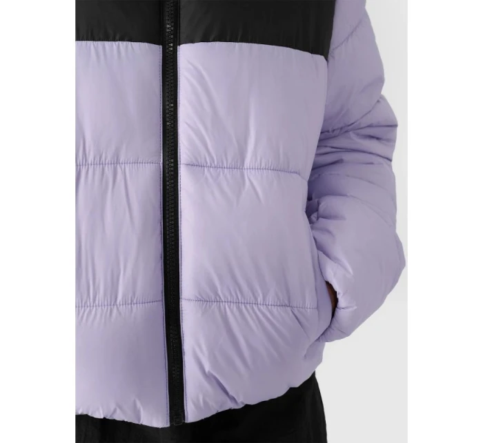 Dívčí péřová bunda se syntetickou výplní Junior model 21892842 - 4F