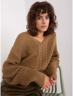 BA SW 8028 jumper.36P velbloud