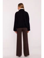 Kabát černý model 21296221 - Moe Kabát černý model 21296221 - Moe