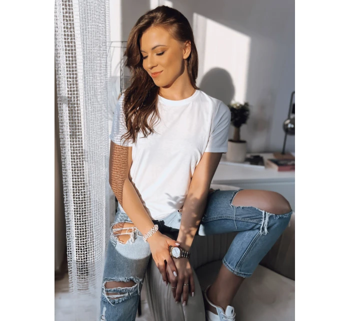 MAYLA dámské tričko bílé FashionStreet RY2120