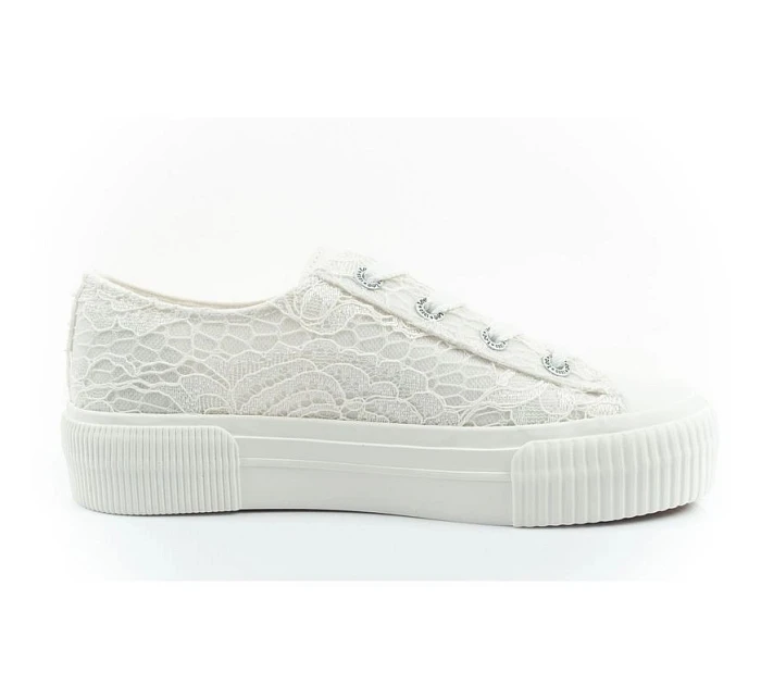 Lee dámské sportovní boty Isla trainers white platform lace-up dámské Lee dámské sportovní boty Isla trainers white platform lace-up dámské