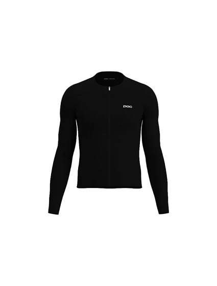 Cyklistické tričko POC M's Cadence L/S Jersey, černé Cyklistické tričko POC M's Cadence L/S Jersey, černé