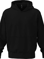 Next Level Apparel N 9307 Těžká oversize unisex mikina s kapucí 08.9307 black