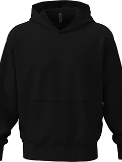 Next Level Apparel N 9307 Těžká oversize unisex mikina s kapucí 08.9307 black