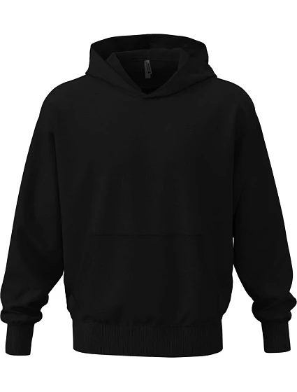 Next Level Apparel N 9307 Těžká oversize unisex mikina s kapucí 08.9307 black Next Level Apparel N 9307 Těžká oversize unisex mikina s kapucí 08.9307 black