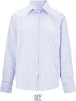 Men keprová košile s dlouhým rukávem blue model 22442352 - NEOBLU