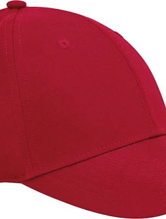Beechfield B 172R 6 panelová kšiltovka "Performance" 53.172R pure red