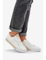 Dámské klasické zlaté tenisky model 21684893 - Boto Dámské klasické zlaté tenisky model 21684893 - Boto