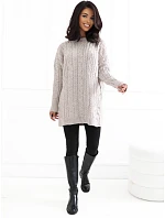 Sweter BA SW  beżowy model 19014871 - FPrice