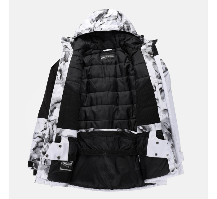 Dámská lyžařská bunda s membránou ptx ALPINE PRO UZERA white varianta pb