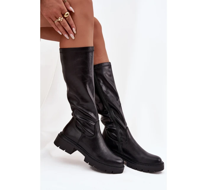 Dámské kozačky Oceana – černé Dámské kozačky Oceana – černé