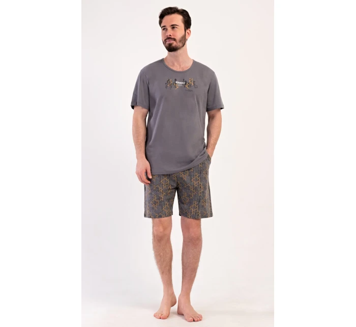 Dámské domácí šaty s krátkým rukávem Barbara