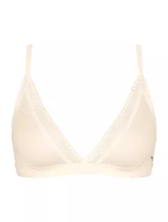 sloggi GO Ribbed R Bralette - WHITE - SLOGGI WHITE - SLOGGI