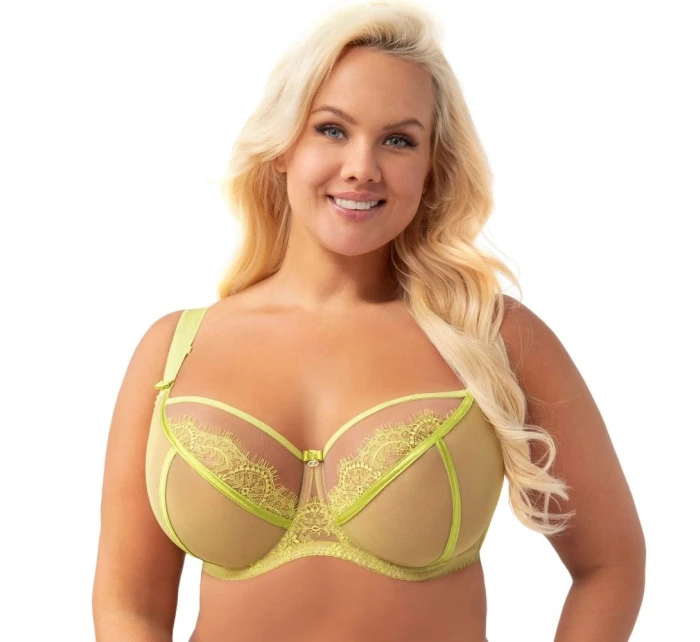 Dámská podprsenka 496 Paradise green - GORSENIA Dámská podprsenka 496 Paradise green - GORSENIA