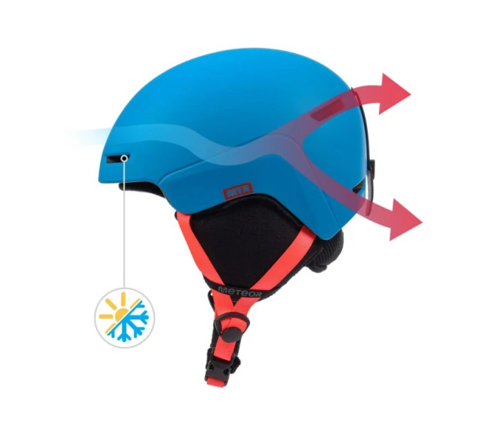 Lyžařská helma Meteor Avalo M 55-58 cm 17285