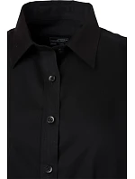 JN keprová halenka s krátkým rukávem 02.0 black model 22488337 - Daiber JN keprová halenka s krátkým rukávem 02.0 black model 22488337 - Daiber