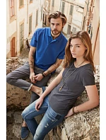 Daiber 8010 Pánské piqué polo z bio bavlny 02.8010 pink Daiber 8010 Pánské piqué polo z bio bavlny 02.8010 pink