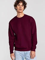 Fruit of the Loom Iconic Premium Set-In Sweat Mikina z těžké bavlny 16.2282 burgundy