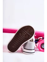 Dětské tenisky vázané stříbrný model 21587120 - Boto