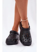 Pěnové Dámské Sandály Na Masivní Podešvi Big Star RR274A118 Černé Pěnové Dámské Sandály Na Masivní Podešvi Big Star RR274A118 Černé