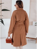 NANCY dámský velbloudí kabát FashionStreet TY3885 NANCY dámský velbloudí kabát FashionStreet TY3885