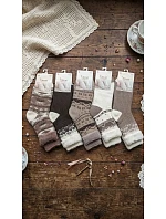 Ponožky WiK Xintao 3141 vzor 17 Merino 35–42