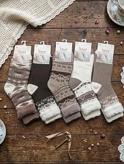 Ponožky Xintao model 22385128 vzor 17 Merino 35–42 - WiK