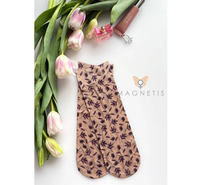 Dámské vzorované ponožky model 7465057 20 den - Magnetis Dámské vzorované ponožky model 7465057 20 den - Magnetis