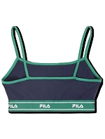 Sportovní podprsenka  tmavě modrá a zelená model 21343956 - Fila