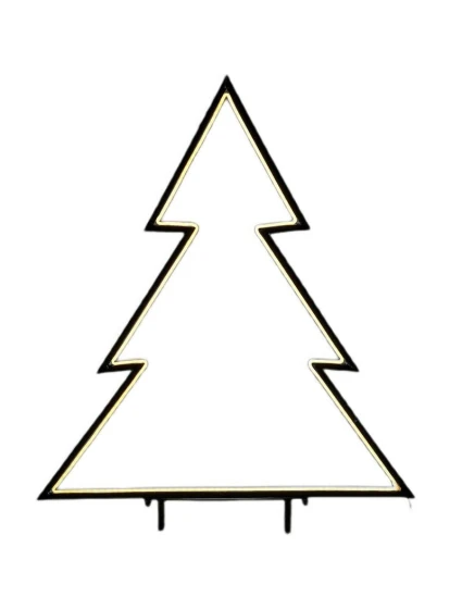 NEON CHOIN 190 LED ČASOVAČ 8 FUNKCÍ 53x75CM LUCA Teplá bílá