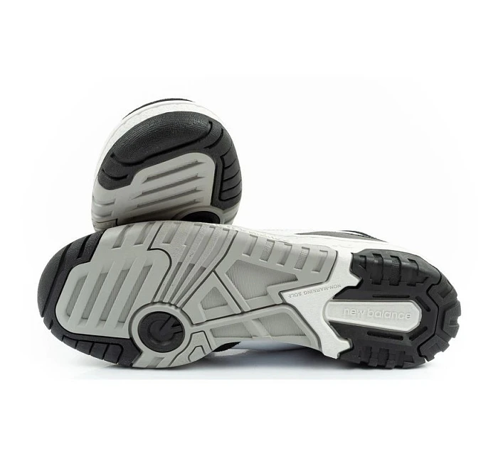 New Balance 550 sportovní boty mládež kožené tenisky módní černé bílé dětské