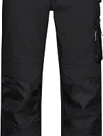 Daiber JN 1861 Zimní pracovní kalhoty - Strong 02.861M black/black