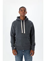 M 73 Mikina s kapucí  charcoal grey melange model 22514755 - Mantis
